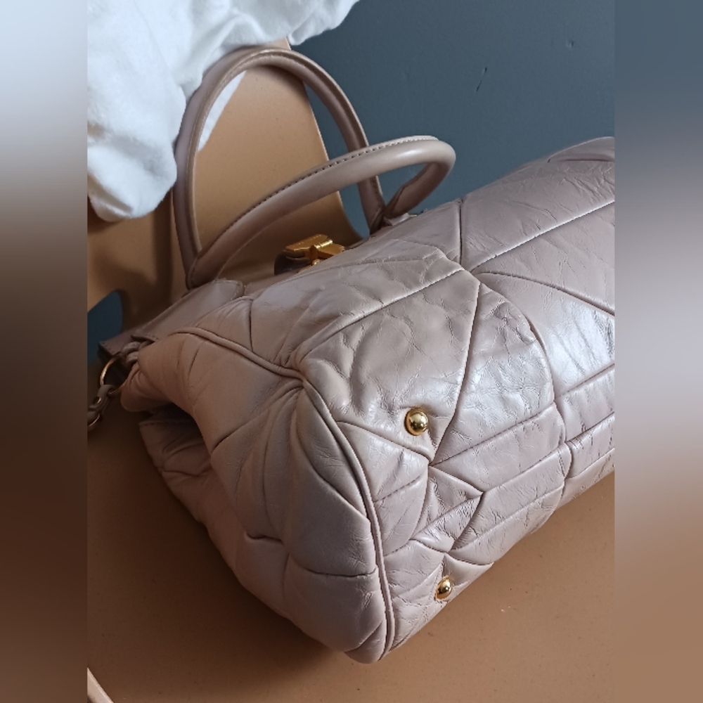Marc Jacobs Patchwork Kle8n Satchrl Bag With Dust Bag - Picture 10 of 16